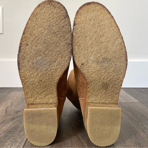 NWOT Coach Patsy Boot Fleece/Shearling Camel Suede Boots.  Size 10 - Picture 9 of 12